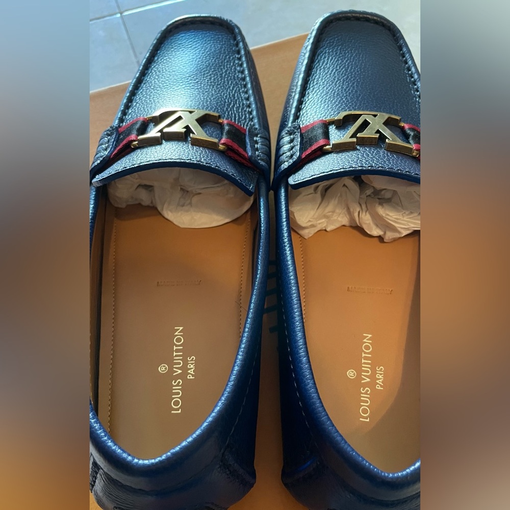 Brand new never worn Louis Vuitton Monte Carlo men’s loafer’s men size US 9